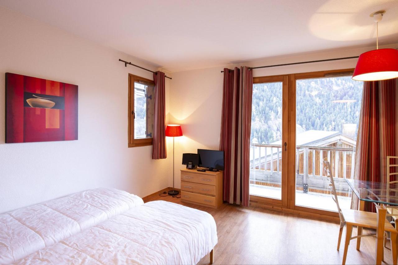 Le Hameau Spa & Piscine Studio 4Pers By Alpvision Residences Orelle Eksteriør billede